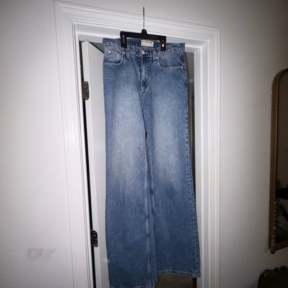 Free People Light Blue Denim Jeans